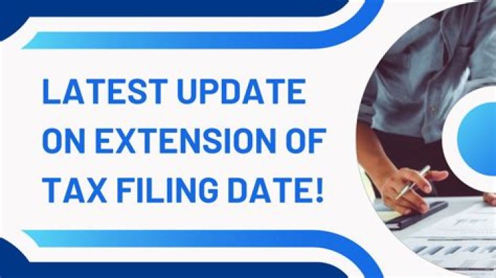 Did they extend tax filing 2019?