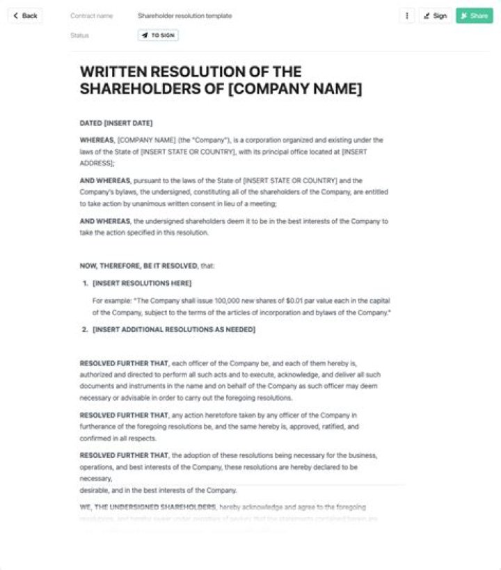 Do all shareholders need to sign form 2553?