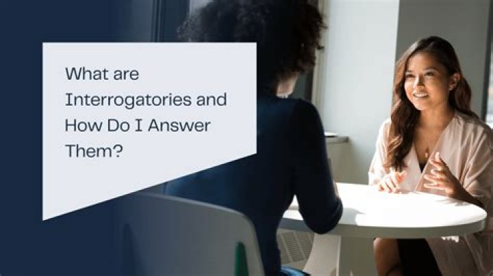 Do answers to interrogatories need to be verified?