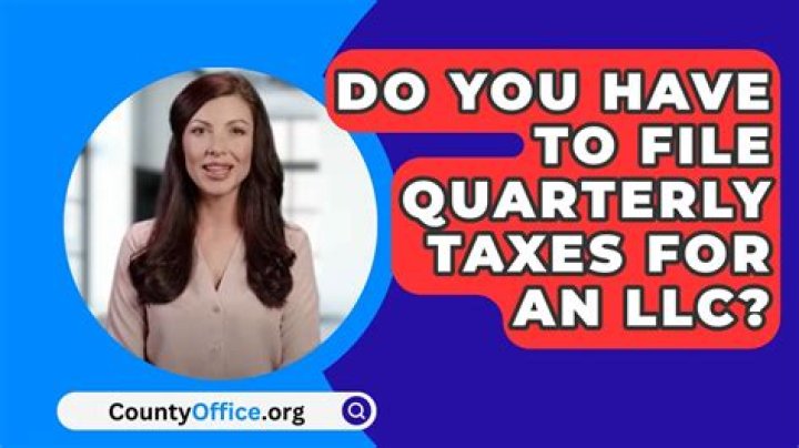 Do corporations file quarterly taxes?