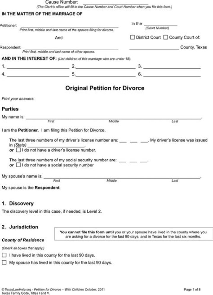 Do divorce papers expire in Texas?