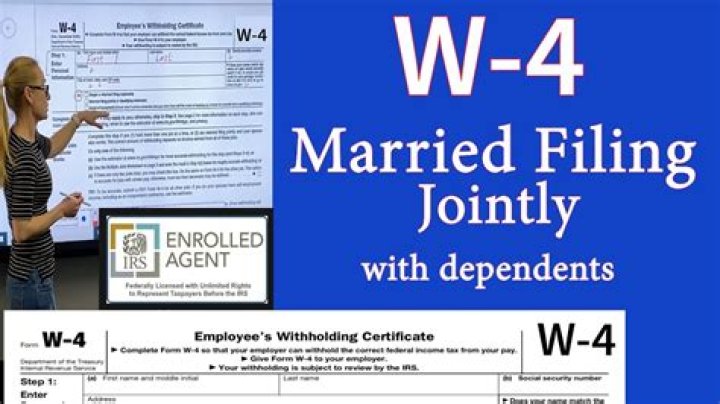 Do I claim my wife as a dependent on w4?