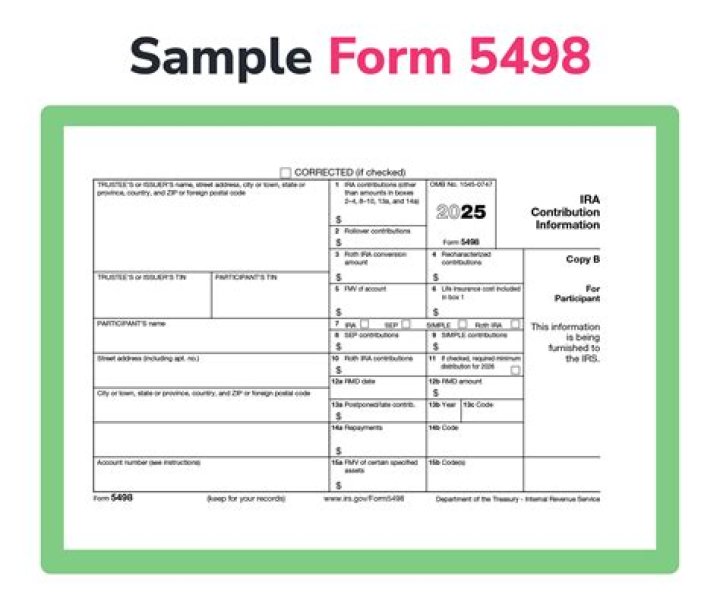Do I need to report 5498 to IRS?