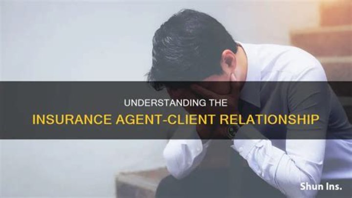 Do insurance agents have customers or clients?