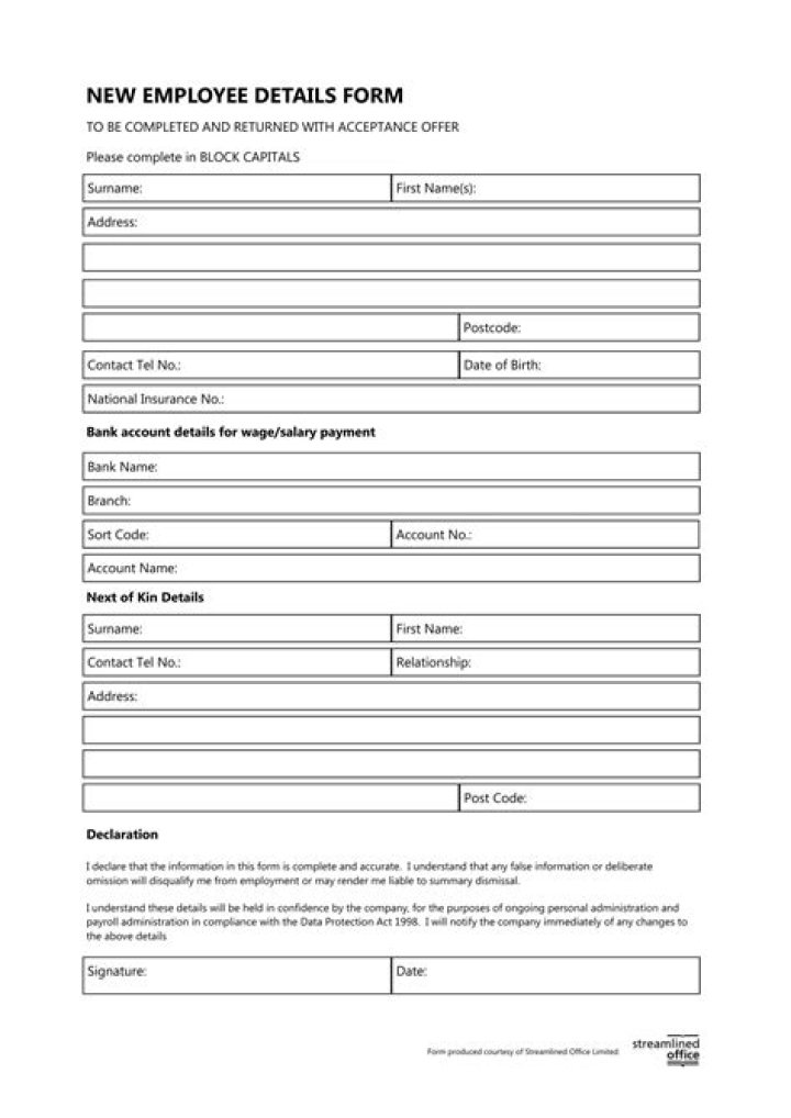 Do new employees need to fill out a w4?