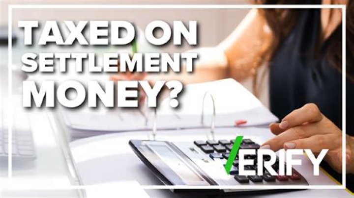 Do settlement payouts get taxed?