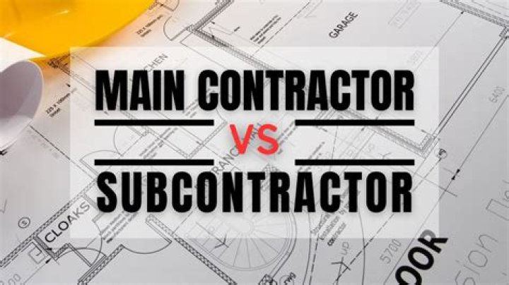 Do subcontractors provide materials?
