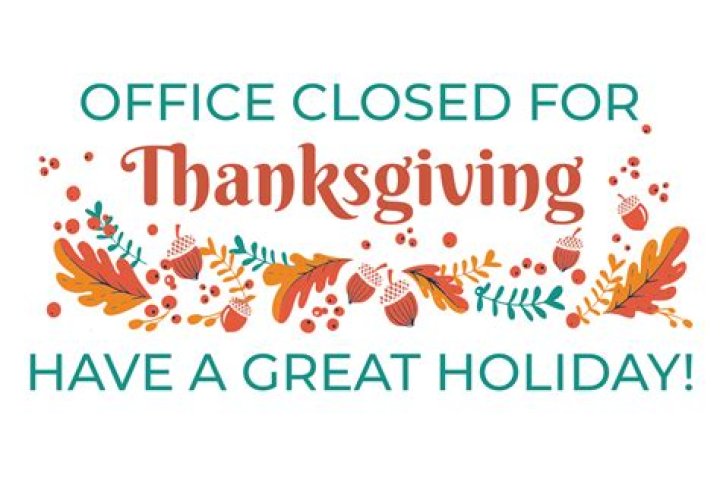 Do we have Monday off for Thanksgiving?