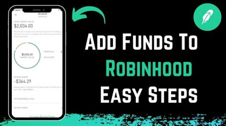 Do you have to put money in Robinhood?
