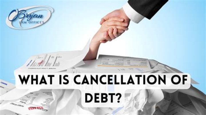 Do you have to report cancellation of debt on Form 1099?