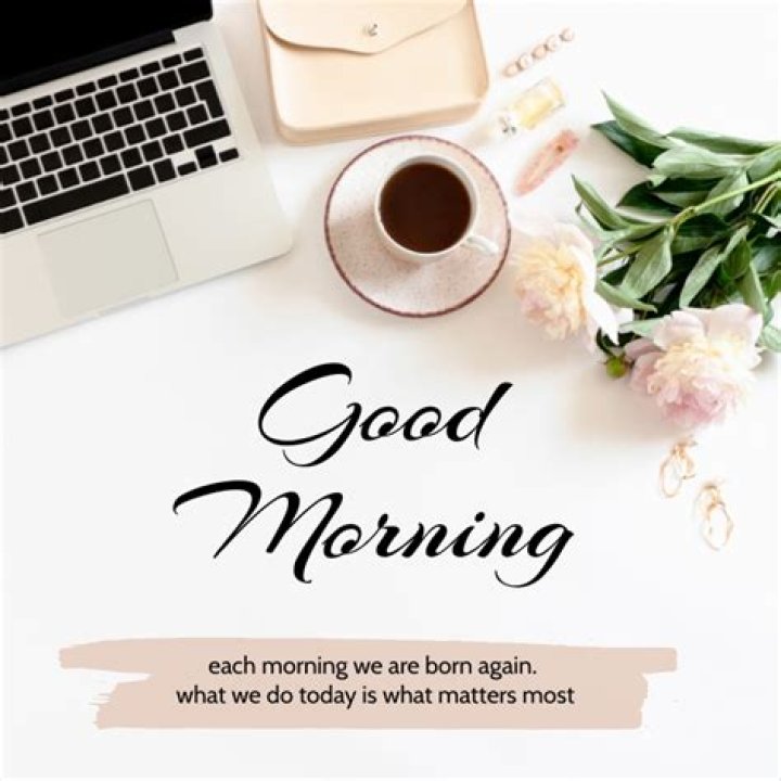 Do you have to say good morning at work?