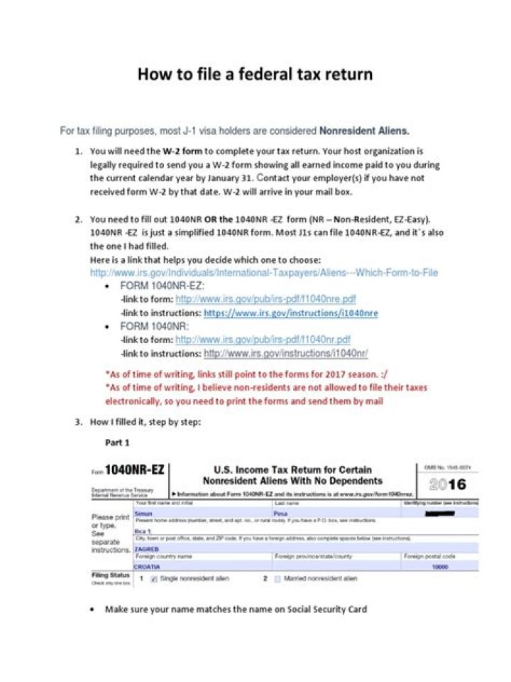 Do you need to file a federal tax return?