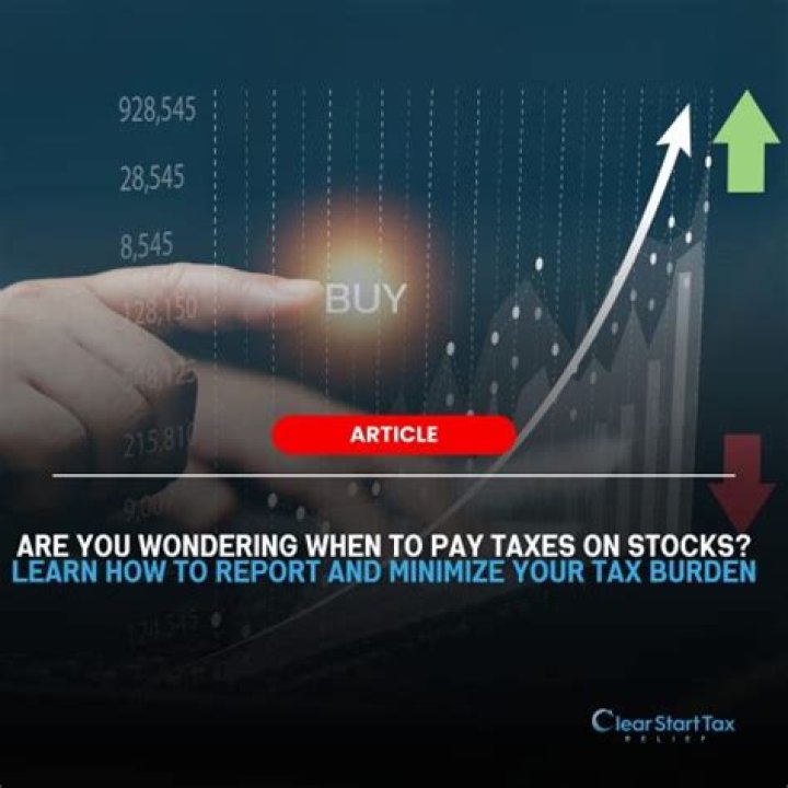 Do you pay taxes on individual stocks?