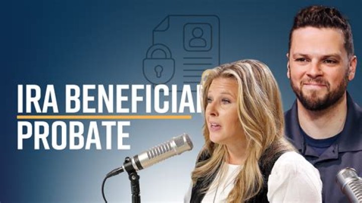 Does an IRA with a beneficiary go through probate?