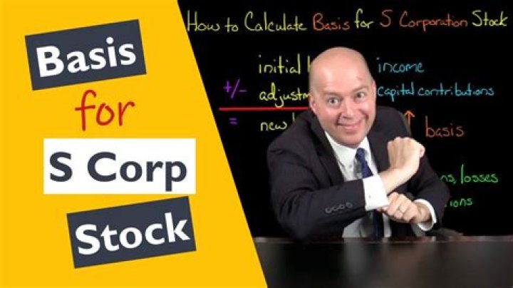 Does an S Corp have inside and outside basis?