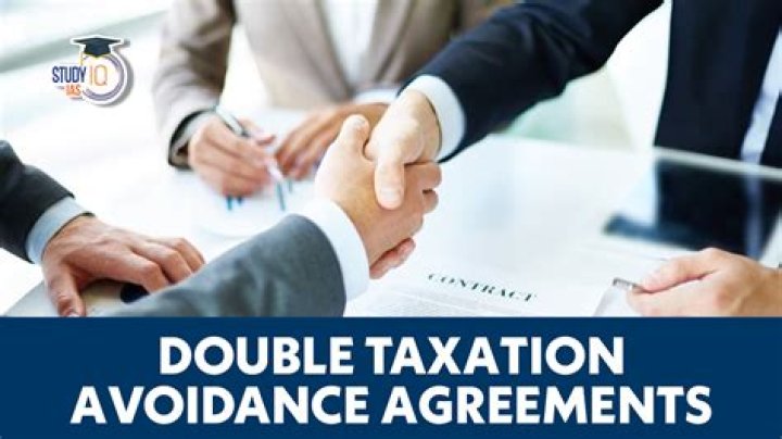 Does Australia have double tax agreement with USA?