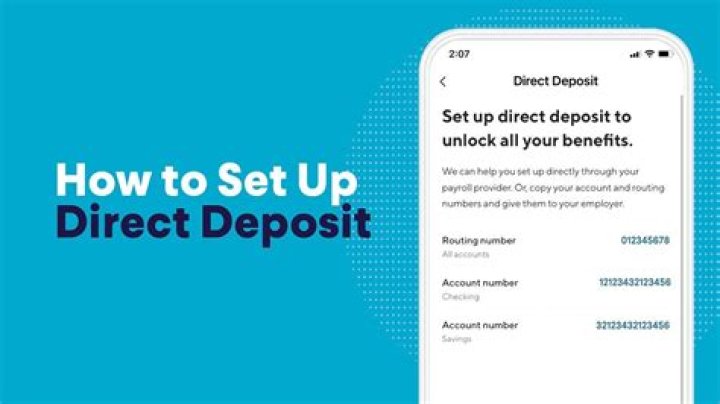 Does direct deposit need an address?