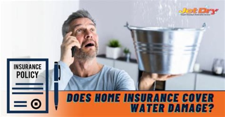 Does insurance cover exterior water damage?