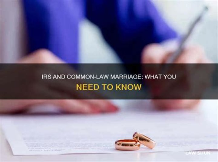 Does IRS recognize common law?