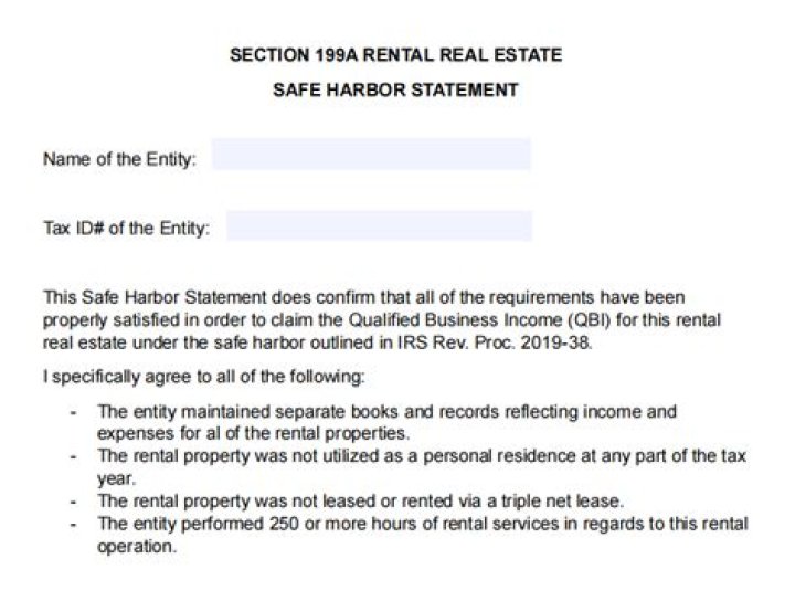 Does rental property qualify for Section 199A deduction?
