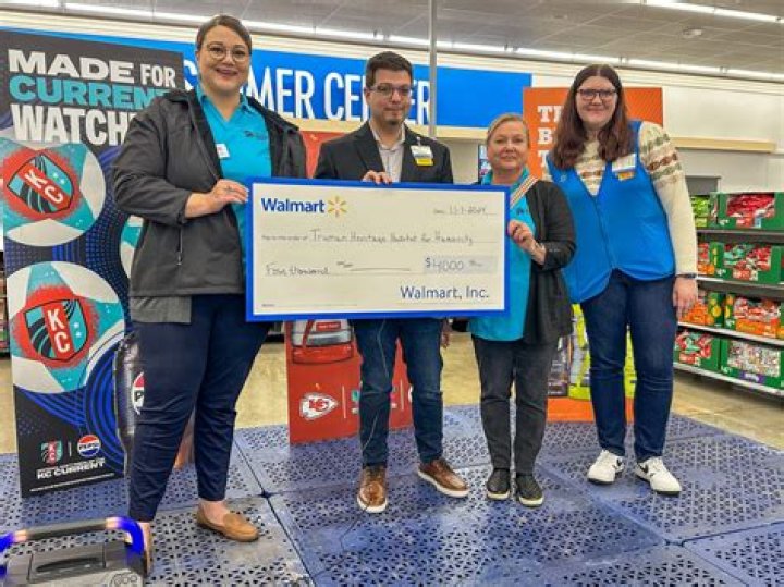 Does Walmart contribute to charities?