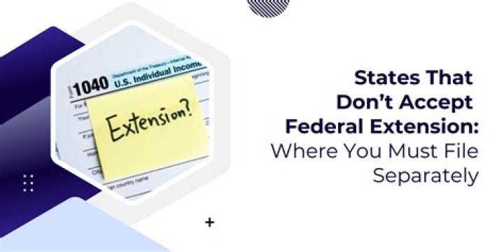 Does West Virginia accept federal extension for individuals?
