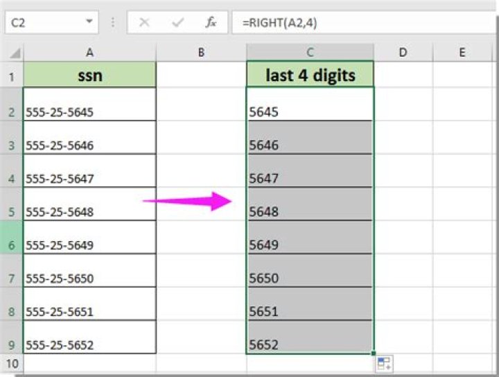 How are the last 4 digits of your social security number determined?