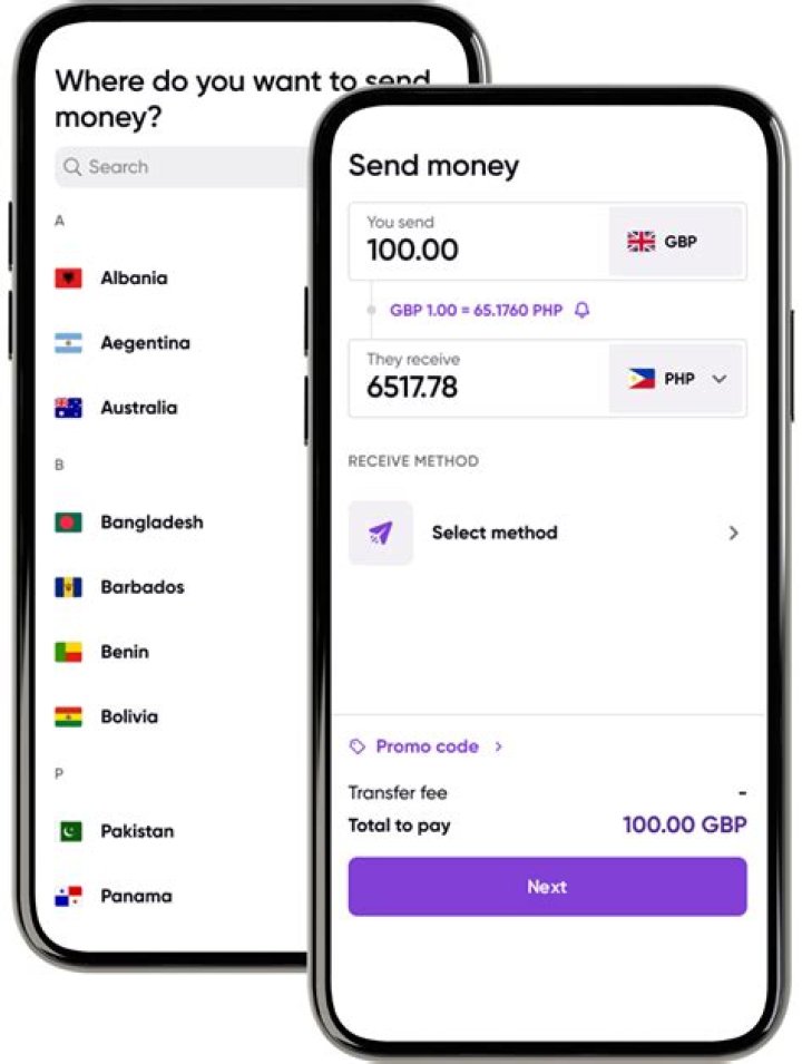 How can a friend transfer me money?