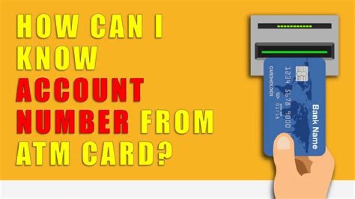 How can I know my new bank account number?