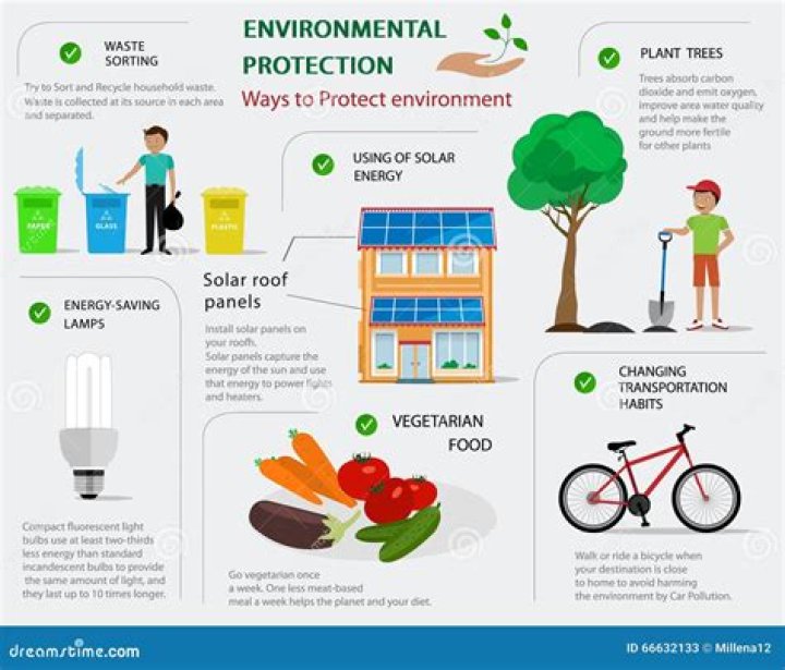 How can you protect your environment mention any three ways?