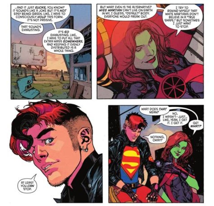 How did Miss Martian die?