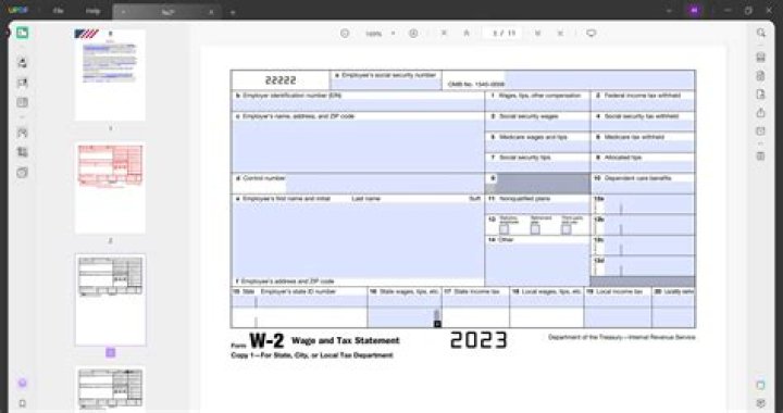 How do employers submit W-2 to IRS?