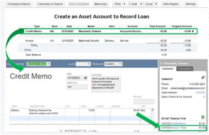 How do I account for loans in QuickBooks?