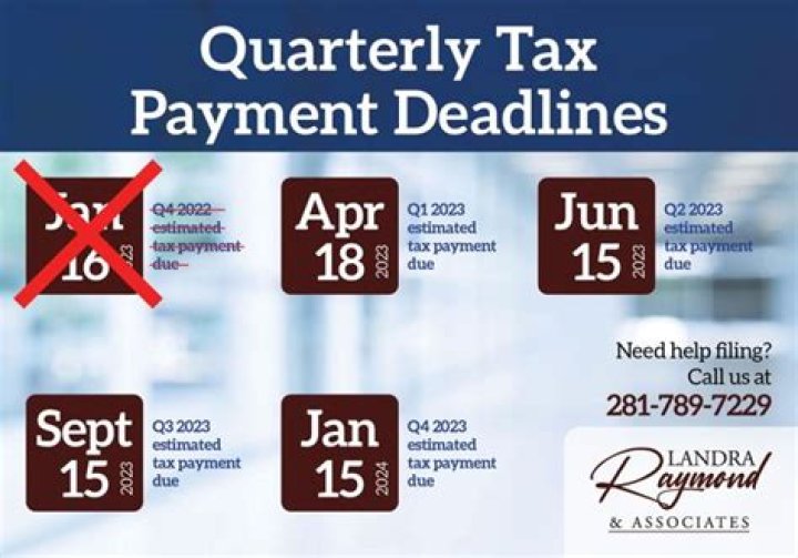 How do I adjust my quarterly estimated tax payment?