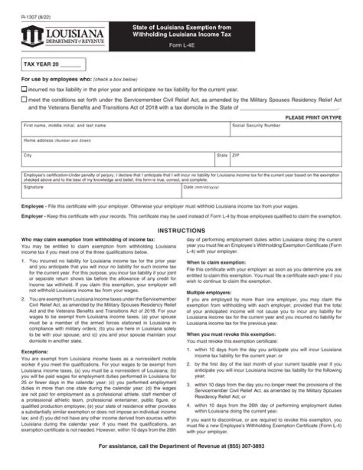 How do I apply for withholding tax in Louisiana?