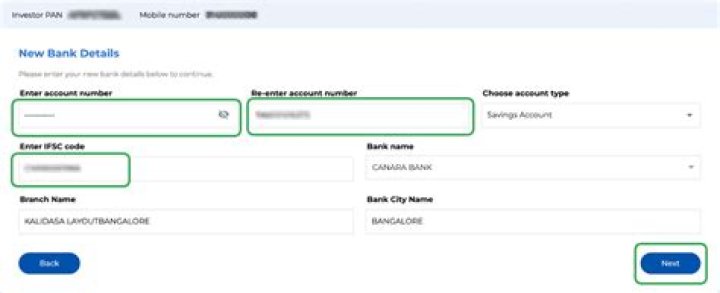 How do I change my bank account on QBO?