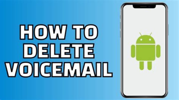 How do I clean up voicemails?