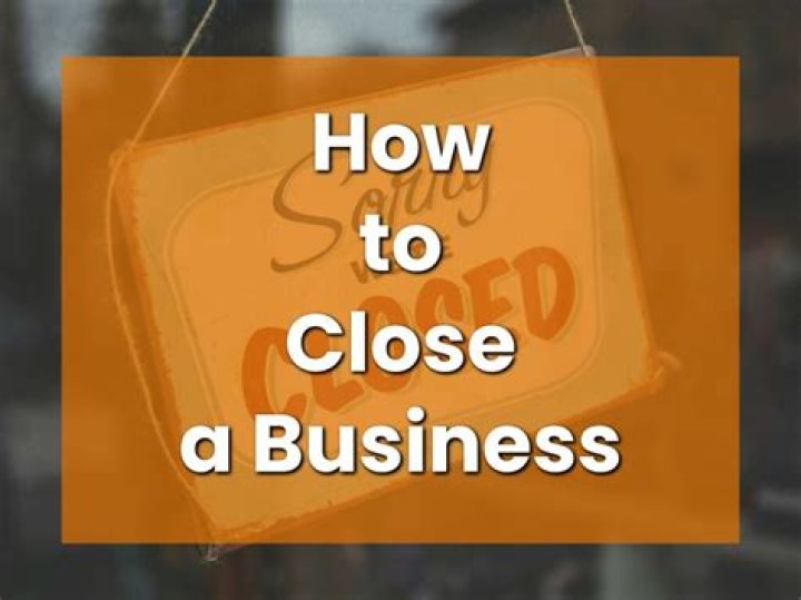 How do I close a sole proprietorship LLC?