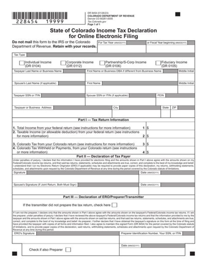 How do I contact the Colorado Department of Revenue?