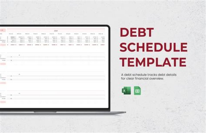 How do I create a debt schedule?