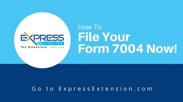 How do I eFile my 7004 for free?