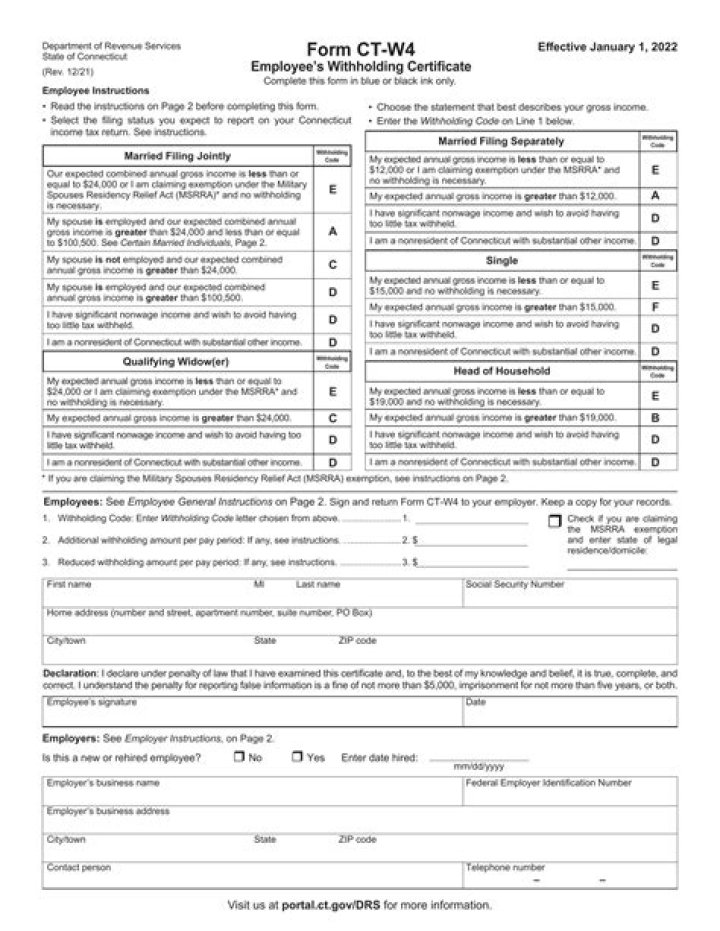 How do I fill out a W4 employee withholding certificate 2021?