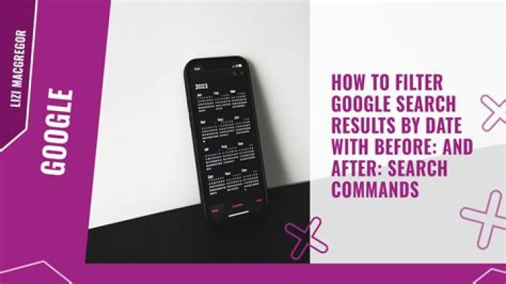 How do I filter Google search results by date?