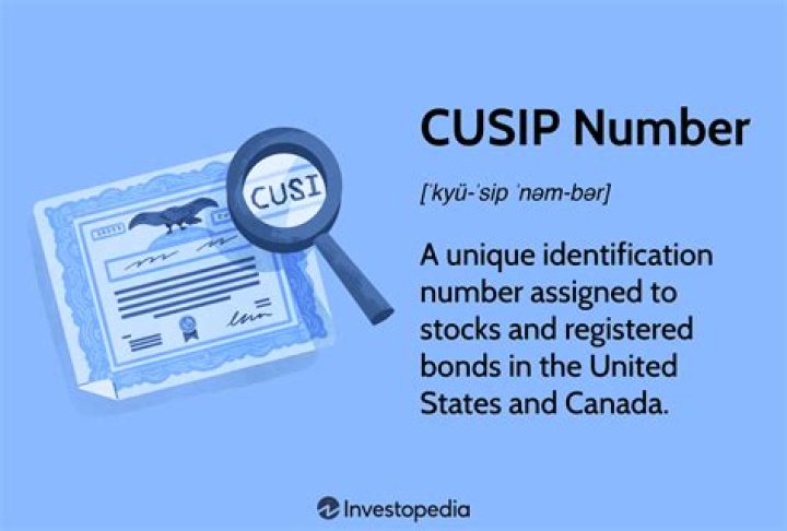 How do I find my CUSIP number?