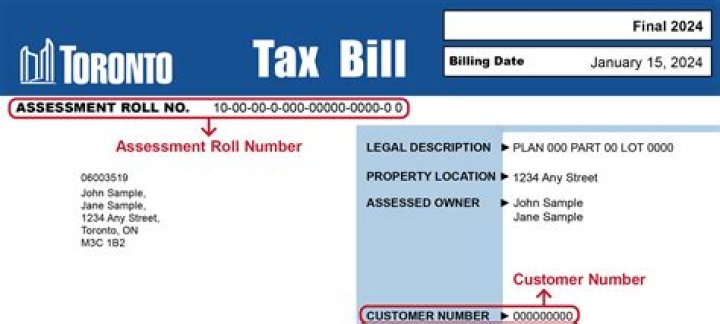 How do I find my property tax bill LA County?