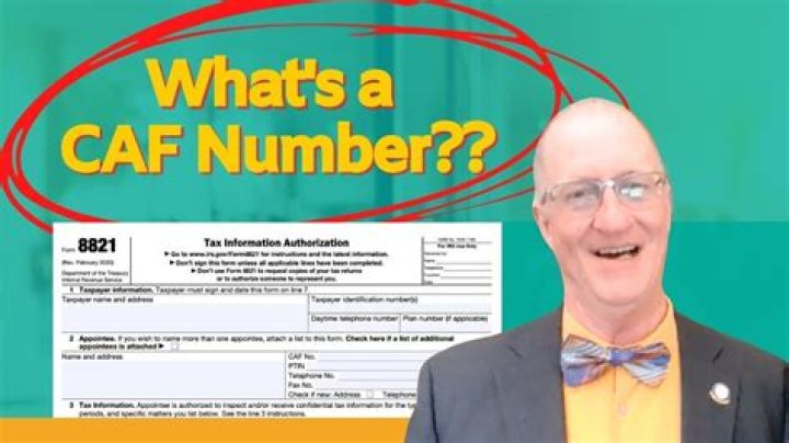 How do I get a CAF number?