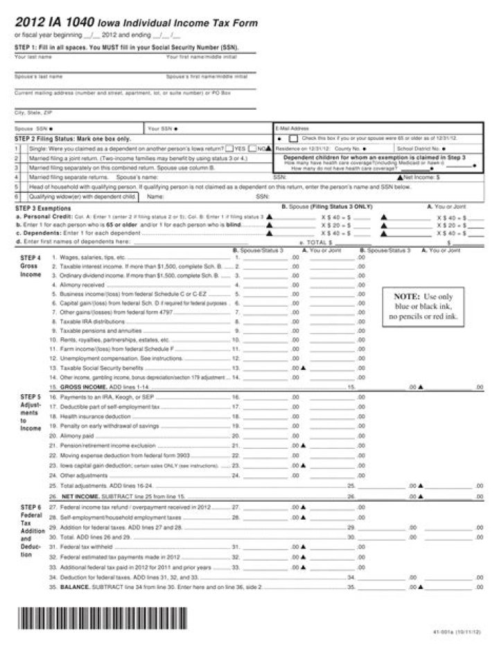 How do I get a copy of my Iowa State tax return?