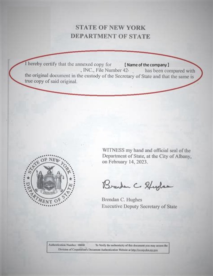 How do I get a copy of my NYS LLC certificate?