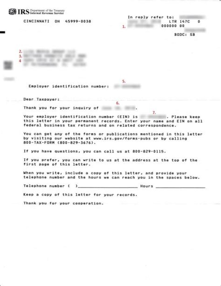 How do I get a new EIN letter?