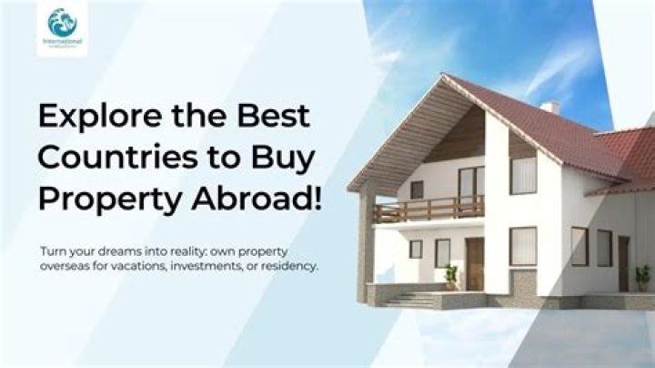 How do I market my real estate abroad?